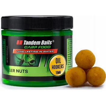 Boilies Olej na návnady Carp Food Hookers - boilies na háček 18mm/120g Tygří ořech