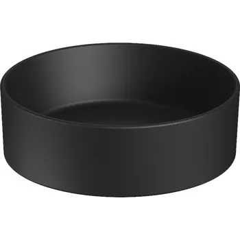 Umyvadlo JIKA H8184207161121 - Umyvadlo na desku CUBITO pr. 40 cm keramika/matná černá