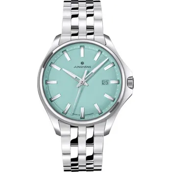 Hodinky Junghans Meister S Quartz 35 mm 47/4530.44 + 5 let záruka a dárek ZDARMA