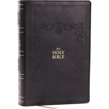 Cizojazyčná kniha KJV Holy Bible: Personal Size Giant Print, Black Leathersoft, Red Letter, Comfort Print: King James Version - Nelson, Thomas