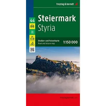 Cizojazyčná kniha Styria Road and Leisure Map 1:150,000 - Freytag Berndt