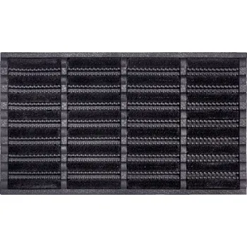 Hans Home Venkovní čistící rohož Mix Mats Brushes 105648 Black - na ven i na doma - 40x60