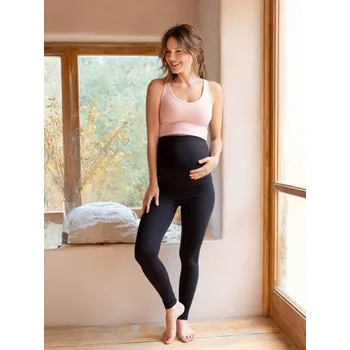 Těhotenské legíny, černé S/M