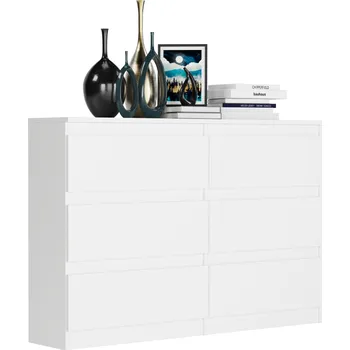 Komoda Praktická komoda R-120 - různé barevné varianty Bílá