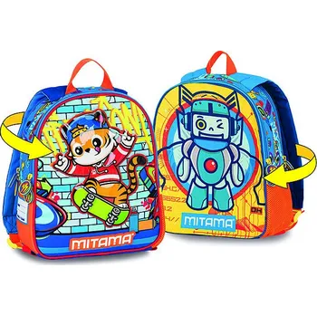 Dětský batoh MITAMA Spinny Urban/Space, oboustranný