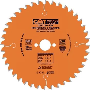 Pilový kotouč IGM kotouč pilový HM CMT D190x30 Z40, C29619040M