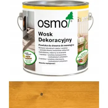 Olej na dřevo Osmo Dekorativní Vosk , olej 0,125 l Světlý dub
