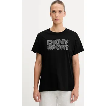Bavlněné tričko Dkny DP5T1346 černá 99X, vel. XS