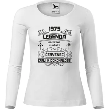 Dámské tričko DOBRÝ TRIKO Dámské bavlněné triko Zraji k dokonalosti Velikost: 3XL, Barva: Bílá