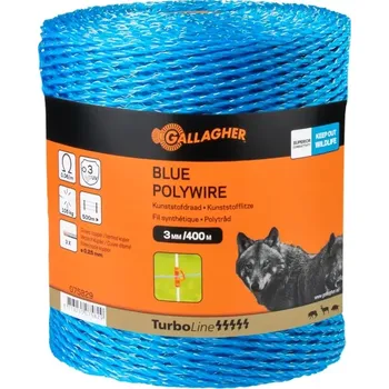 Ohradník Lanko pro ohradník TurboLine, Ø3mm, 400m, modré