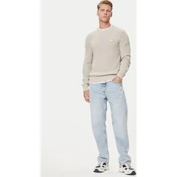 Pánské oblečení Tommy Jeans Svetr DM0DM21652 Béžová Slim Fit XXL