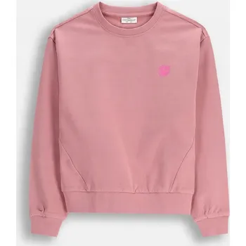 Dívčí oblečení Dětská Tepláková Mikina Dívčí Pudrová Růžová 152 Coccodrillo ZC5