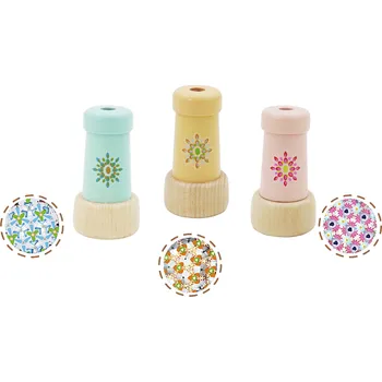 Dřevěná hračka Kaleidoskop dřevěný 4,5x8,3 cm