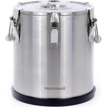 Termobox Termoska k přepravě potravin 20 l z nerezové oceli s podstavcem z umělé hmoty | PRESTONA, P59120