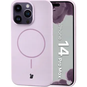 Pouzdro na mobilní telefon Zadní Kryt Bizon pro Apple iPhone 14 Pro Max fialový