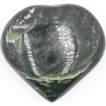 Milujeme Kameny Nefrit -srdce - tromlovaný kámen NF46 522884