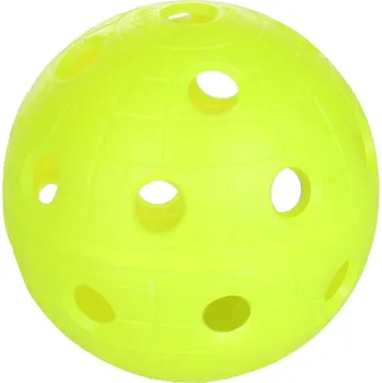 Florbalový míček UNIHOC Crater florbalový míček žlutá