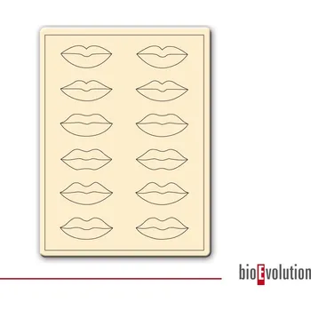 Make-up Umělá kůže pro nácvik permanentního make-upu rtů