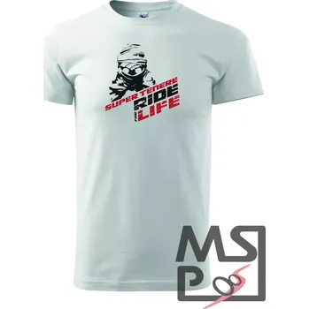 MSP Triko s motivem Yamaha Super tenere - ride for life L