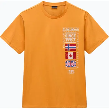 Pánské tričko Pánské tričko Napapijri S-Turin 1 apricot A70