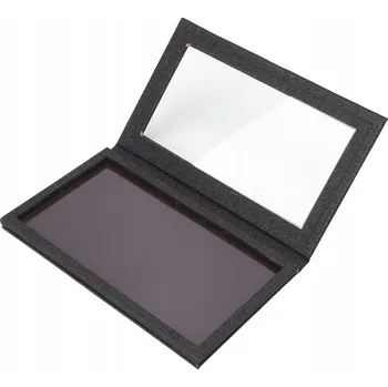 Oční stíny MAGNETICKÁ PALETKA ČERNÁ BEZ VZORU NA OČNÍ STÍNY 20,5 X 12,4 CM