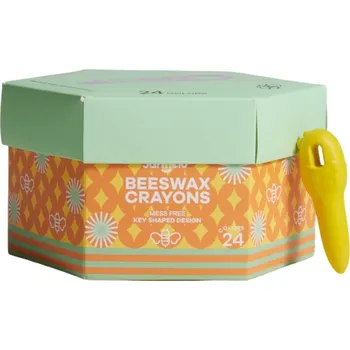 První voskovky ze včelího vosku 24 ks