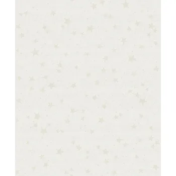 Tapeta Bílá vinylová tapeta s motivem hvězdiček