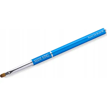 Kosmetický štětec Štětec na gel Mani King 4 modrý