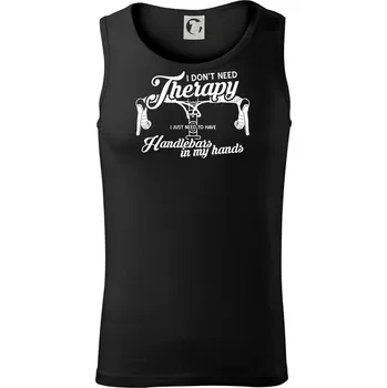 I don't need therapy handlebars in my hands - Tílko pánské Core - XL ( Černá )