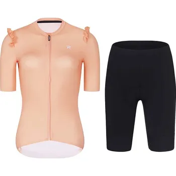 Cyklistické oblečení RIVANELLE Cyklistický krátký dres a krátké kalhoty - ROMANCE - růžová