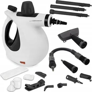 Parní čistič Parní čistič Esperanza 1050 W, objem 0,35 l, tlak 3 bar, kabel 3 m