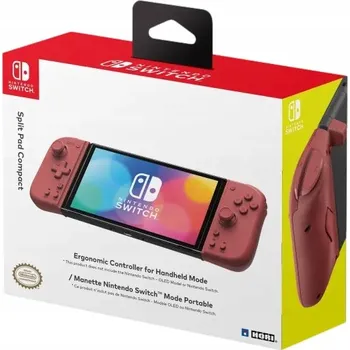 Gamepad Bezdrátový ovladač pro konzoli Nintendo Switch, červený