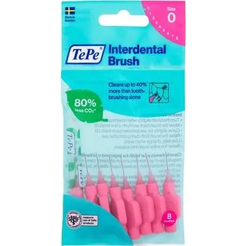 Dentální hygiena TePe Original 0,4 mm mezizubní kartáčky s průměrem 0,4 mm 8 ks