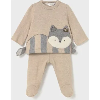 Kojenecký overall Kojenecká sada Mayoral Newborn 2558.2G.Newborn.9BYA hnědá 84X, vel. 86