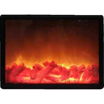 Elektrický nástěnný krb bez topení ITIMPORT černý 30 W