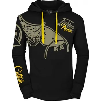 Pánská mikina Hotspot Design Mikina Fishing Mania Catfishing Velikost: XXL