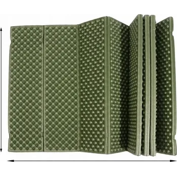 Karimatka SKLÁDACÍ TURISTICKÁ KARIMATKA VOJENSKÁ SILNÁ 180cm PĚNOVÁ PODLOŽKA NA SEZENÍ
