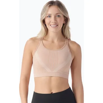 Podprsenka Termo podprsenka Smartwool Intraknit Strappy pink sugar heather