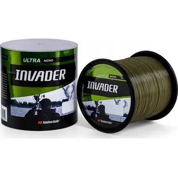 Vlasec Invader Ultra Mono 1200 m / 0,35 mm - tmavě olivový / 2ks