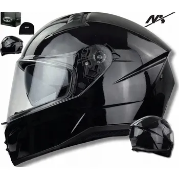 Helma na motorku MOTOCYKLOVÁ PŘILBA INTEGRÁLNÍ | NAXA F35 vel. M + BLENDA | PŘÍPRAVA PRO INTERKOM