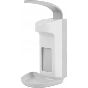 Dávkovač mýdla Dávkovač mýdla Biurotop nástěnný loketní 500 ml bílý
