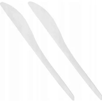Jednorázové nádobí Nůž 18,5 cm z PLA 50 Ks Bio Eco