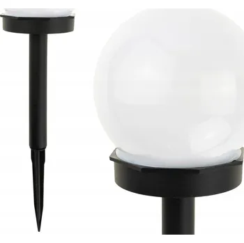 Venkovní osvětlení Solární lampa zapichovací Martom bílá 33 cm 1 ks