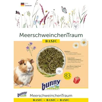 Krmivo pro hlodavce 2x4 kg Bunny Basic pro morčata