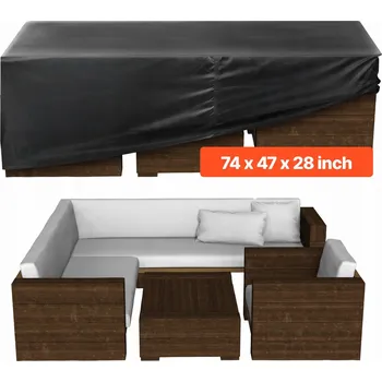 Krycí plachta VEVOR Ochranný Potah na Zahradní Nábytek 188x120x71CM, Oxford Látka, Voděodolný
