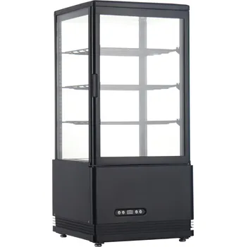 Stolní chladicí vitrína černá 68 l, 452x406x891 mm | TECHNICA, Cold Line Air