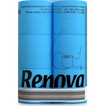 Toaletní papír Vlhčený toaletní papír Renova 6 ks