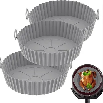 Hrnec Silikonová forma SUBEEN 3 ks do fritézy, forma do fritézy lze znovu použít. Příslušenství do