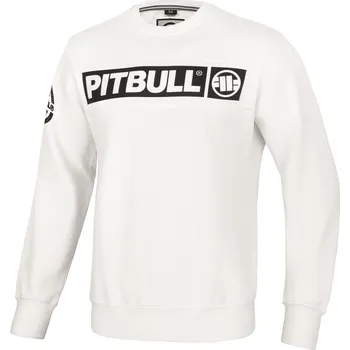 Pánská mikina PitBull West Coast - pánská mikina SHERWOOD smetanová L