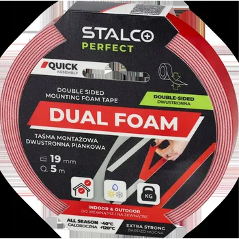 Lepicí páska OBOUSTRANNÁ MONTÁŽNÍ PÁSKA PĚNOVÁ 19MM/5M STALCO PERFECT S042276665